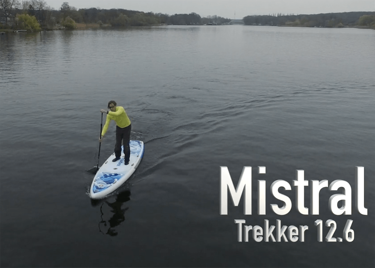 Mistral trecker SUP Test