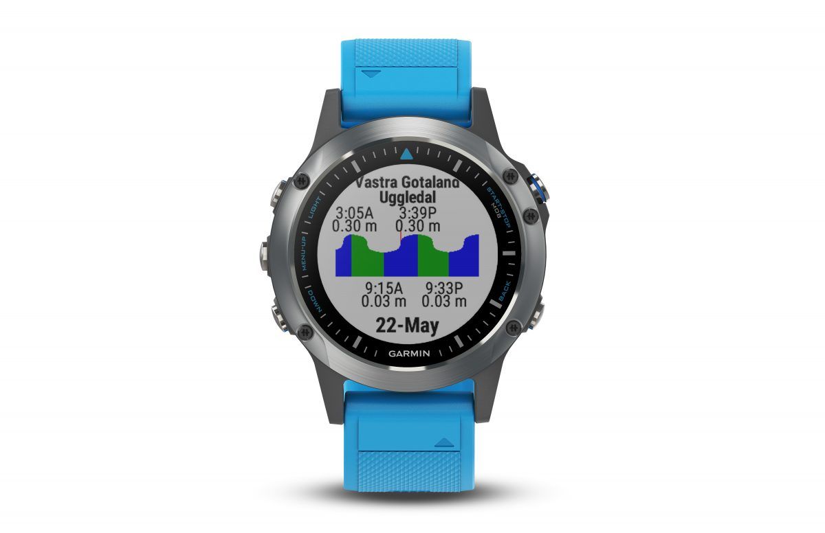 Garmin quatix5 fenix5 TidesApp