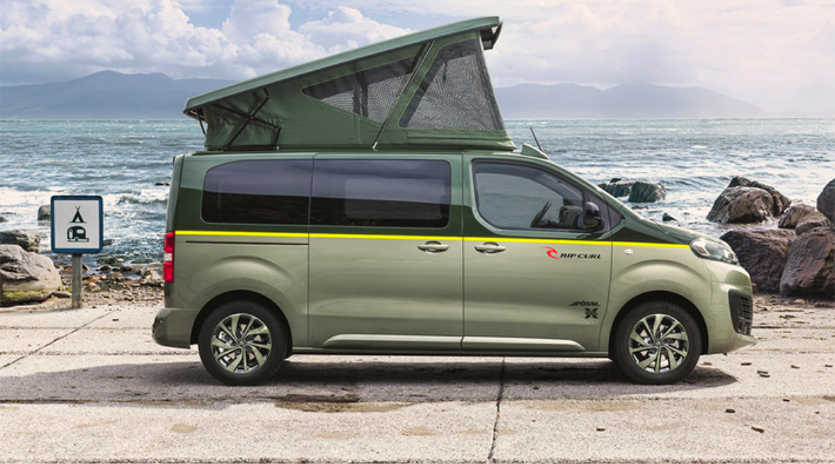 SpaceTourer Rip Curl Concept surf van