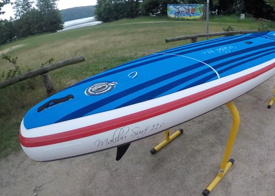 gts malibu inflatable sup board test superflavor sup mag 12 400x286 - GTS Malibu Surf 11.0 im Inflatable SUP Board Test
