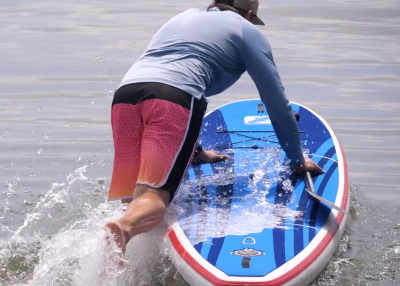 gts malibu inflatable sup board test superflavor sup mag 14 400x286 - GTS Malibu Surf 11.0 im Inflatable SUP Board Test