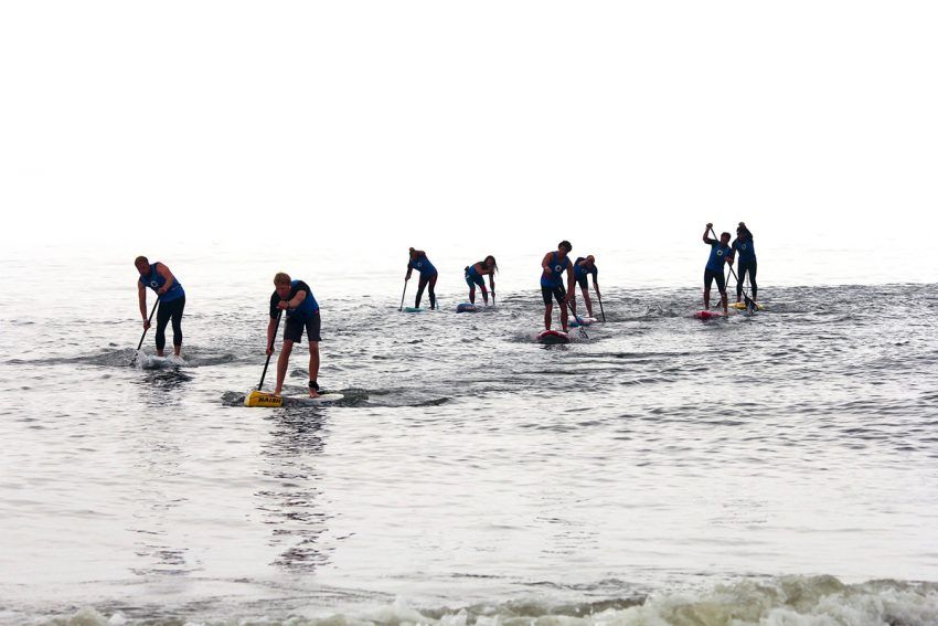 surf race ausdauer